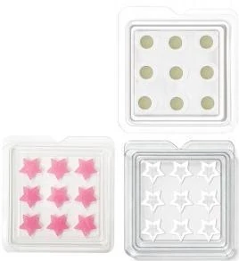 Separate botanical blemish pack examples