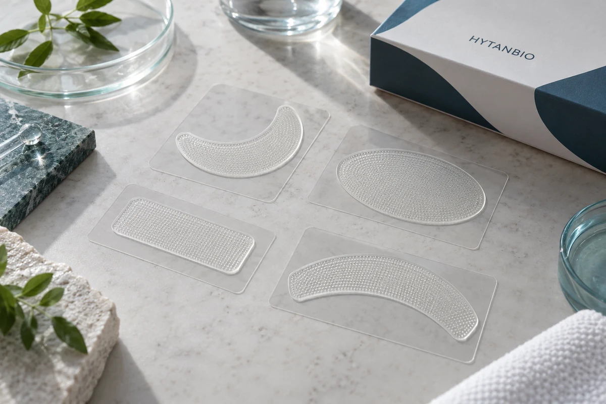Concept illustration: Custom Shape Peptide Microneedle Patch OEM Guide